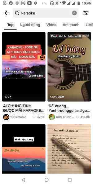 Hướng dẫn làm video hát karaoke trên TikTok