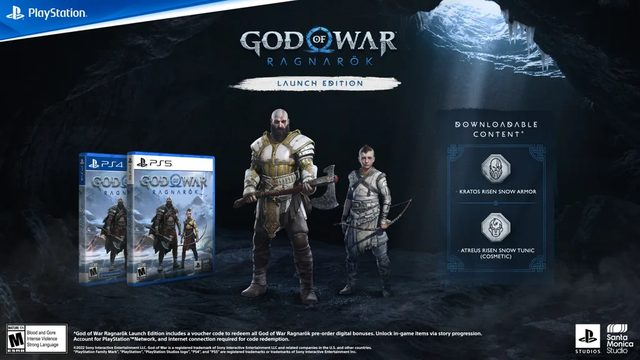Sony chính thức phát hành God of War Ragnarök vào tháng 11 năm nay, game thủ có thể mua cả búa Thor về trưng bày