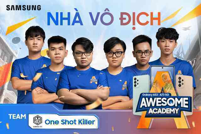 Samsung Awesome Academy vinh danh “chiến thần” One Shot Killer