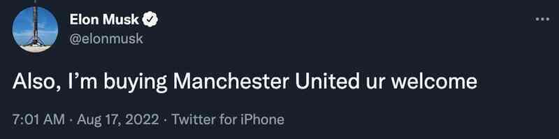 Elon Musk mua Manchester United ảnh 1 Elon Musk mua Manchester United anh 1