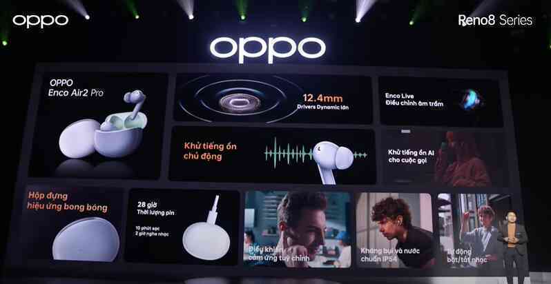 Toàn cảnh buổi ra mắt OPPO Reno8 series: Đáng kinh ngạc với chipset Dimensity 1300 mạnh mẽ, sạc nhanh 80W, cùng nhiều nâng cấp đáng giá về camera - Ảnh 15. Toàn cảnh buổi ra mắt OPPO Reno8 series: Đáng kinh ngạc với chipset Dimensity 1300 mạnh mẽ, sạc nhanh 80W, cùng nhiều nâng cấp đáng giá về camera - Ảnh 15.