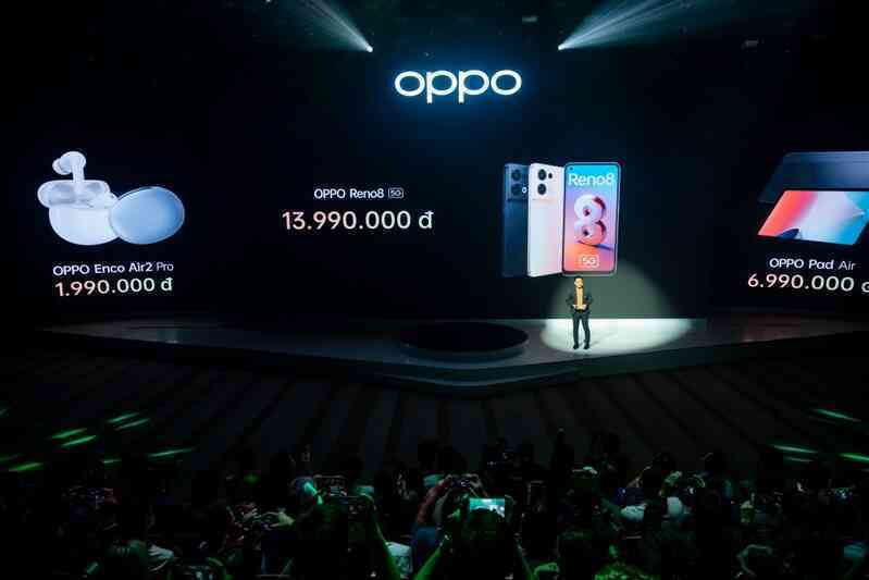 Oppo tung dòng Reno8 tại Việt Nam, giá từ 8,99 triệu đồng