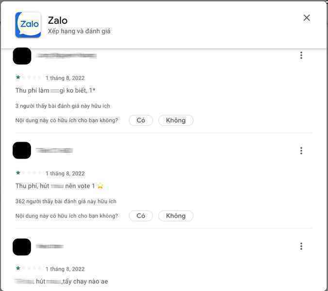 Zalo thu phí: Người dùng đánh giá 1 sao và hàng loạt phản ứng trái chiều khác! - Ảnh 2. Zalo thu phí: Người dùng đánh giá 1 sao và hàng loạt phản ứng trái chiều khác! - Ảnh 2.