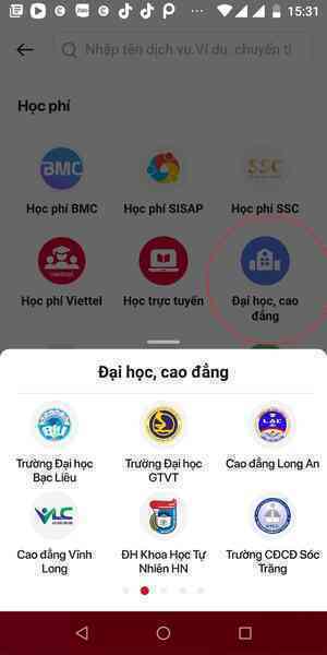 Nộp lệ phí đăng ký nguyện vọng xét tuyển đại học 2022 ở đâu?