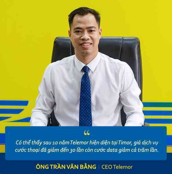 Bác giúp việc dùng ví điện tử và mục tiêu xây dựng thế hệ số của Viettel ở Đông Timor