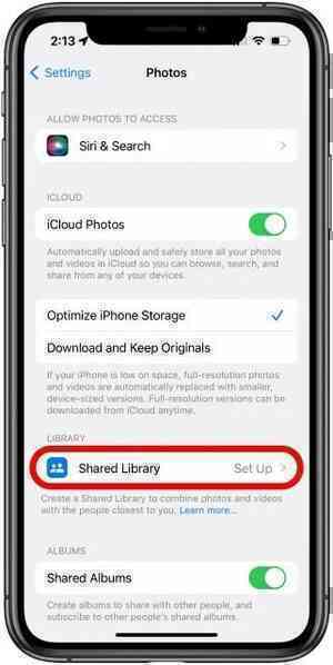 Hướng dẫn tạo thư viện chia sẻ ảnh tự chọn trên iOS 16