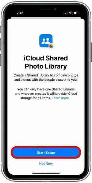 Hướng dẫn tạo thư viện chia sẻ ảnh tự chọn trên iOS 16