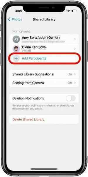 Hướng dẫn thêm người chia sẻ thư viện ảnh trên iOS 16