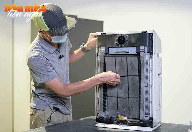 Máy lọc không khí dùng lâu đóng bụi đến mức nào? Hình ảnh của người dùng chứng minh tất cả - Ảnh 5. Máy lọc không khí dùng lâu đóng bụi đến mức nào? Hình ảnh của người dùng chứng minh tất cả - Ảnh 5.