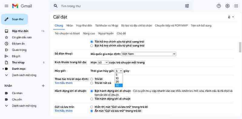 Tính năng Gmail ảnh 4 Tinh nang Gmail anh 4