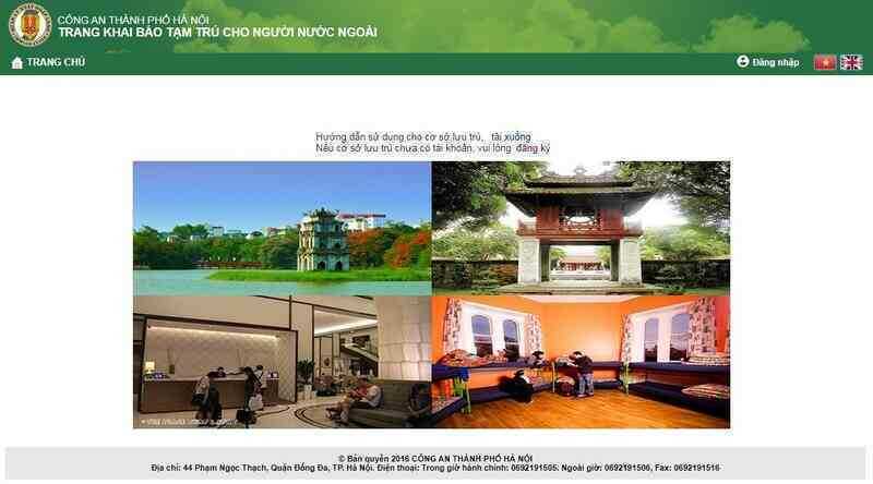 Hướng dẫn khai báo tạm trú online cho người nước ngoài