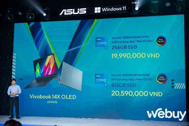 ASUS Vivobook 14X/15X chính thức ra mắt tại Việt Nam: màn hình OLED 2.8K, Core i5 Gen 12 H-Series, pin 70Wh giá từ 17 triệu đồng - Ảnh 12. ASUS Vivobook 14X/15X chính thức ra mắt tại Việt Nam: màn hình OLED 2.8K, Core i5 Gen 12 H-Series, pin 70Wh giá từ 17 triệu đồng - Ảnh 12.