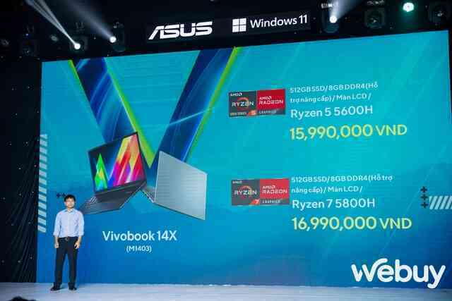 ASUS Vivobook 14X/15X chính thức ra mắt tại Việt Nam: màn hình OLED 2.8K, Core i5 Gen 12 H-Series, pin 70Wh giá từ 17 triệu đồng - Ảnh 13. ASUS Vivobook 14X/15X chính thức ra mắt tại Việt Nam: màn hình OLED 2.8K, Core i5 Gen 12 H-Series, pin 70Wh giá từ 17 triệu đồng - Ảnh 13.
