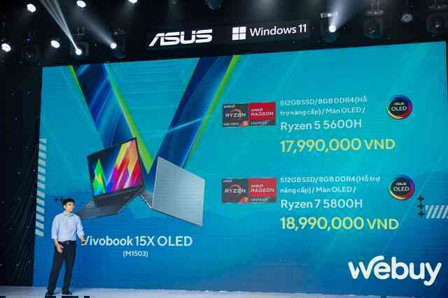 ASUS Vivobook 14X/15X chính thức ra mắt tại Việt Nam: màn hình OLED 2.8K, Core i5 Gen 12 H-Series, pin 70Wh giá từ 17 triệu đồng - Ảnh 15. ASUS Vivobook 14X/15X chính thức ra mắt tại Việt Nam: màn hình OLED 2.8K, Core i5 Gen 12 H-Series, pin 70Wh giá từ 17 triệu đồng - Ảnh 15.