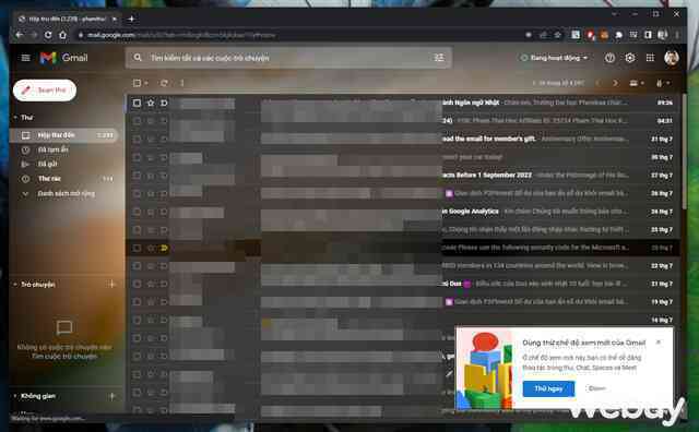 Google chính thức cập nhật giao diện mới cho Gmail, và đây là cách để bạn kích hoạt nó - Ảnh 5. Google chính thức cập nhật giao diện mới cho Gmail, và đây là cách để bạn kích hoạt nó - Ảnh 5.