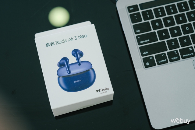 Trên tai realme Buds Air 3 Neo: Tai nghe TWS giá 500,000 đồng thiết kế ổn, chất âm khá, có cả Game Mode