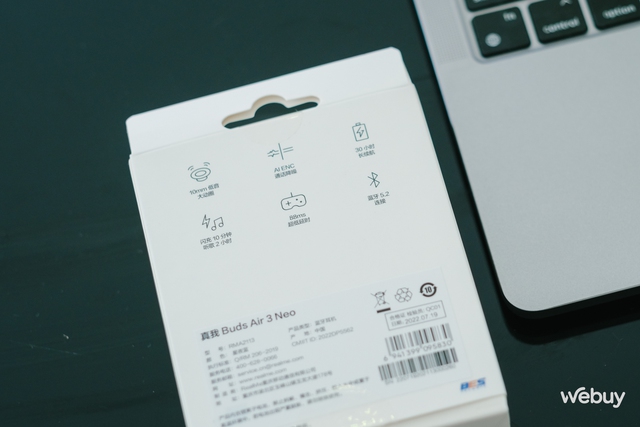 Trải nghiệm realme Buds Air 3 Neo: - Ảnh 2. Trải nghiệm realme Buds Air 3 Neo: - Ảnh 2.