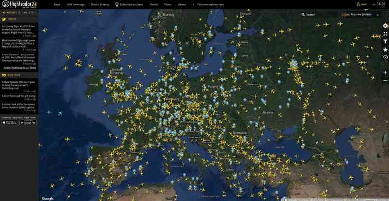 Cách hoạt động của Flightradar24 ảnh 5 Cach hoat dong cua Flightradar24 anh 5
