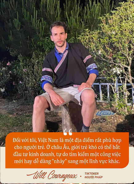 Kỹ sư IT người Pháp 'lột xác' thành TikToker 'triệu tim' tại Việt Nam: Nơi đây, người trẻ nhận được những cơ hội mà châu Âu không có - Ảnh 2. Kỹ sư IT người Pháp 'lột xác' thành TikToker 'triệu tim' tại Việt Nam: Nơi đây, người trẻ nhận được những cơ hội mà châu Âu không có - Ảnh 2.