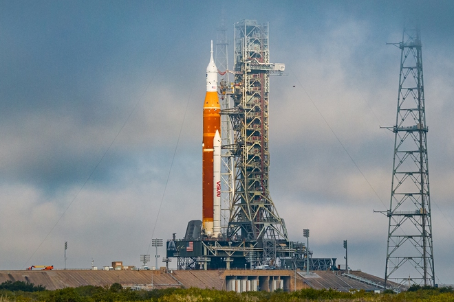 ‘Thủ phạm’ khiến NASA hoãn vụ phóng siêu tên lửa SLS vào phút chót: Tứ trụ động cơ - Ảnh 2. ‘Thủ phạm’ khiến NASA hoãn vụ phóng siêu tên lửa SLS vào phút chót: Tứ trụ động cơ - Ảnh 2.