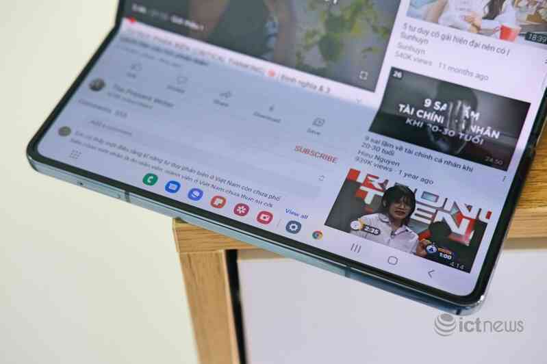 Trải nghiệm Z Fold4: Sức mạnh của smartphone màn hình gập