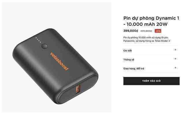 Velasboost Dynamic 1: Pin dự phòng 10,000mAh thương hiệu Việt thiết kế cực gọn, giá chỉ 399,000 đồng - Ảnh 14. Velasboost Dynamic 1: Pin dự phòng 10,000mAh thương hiệu Việt thiết kế cực gọn, giá chỉ 399,000 đồng - Ảnh 14.