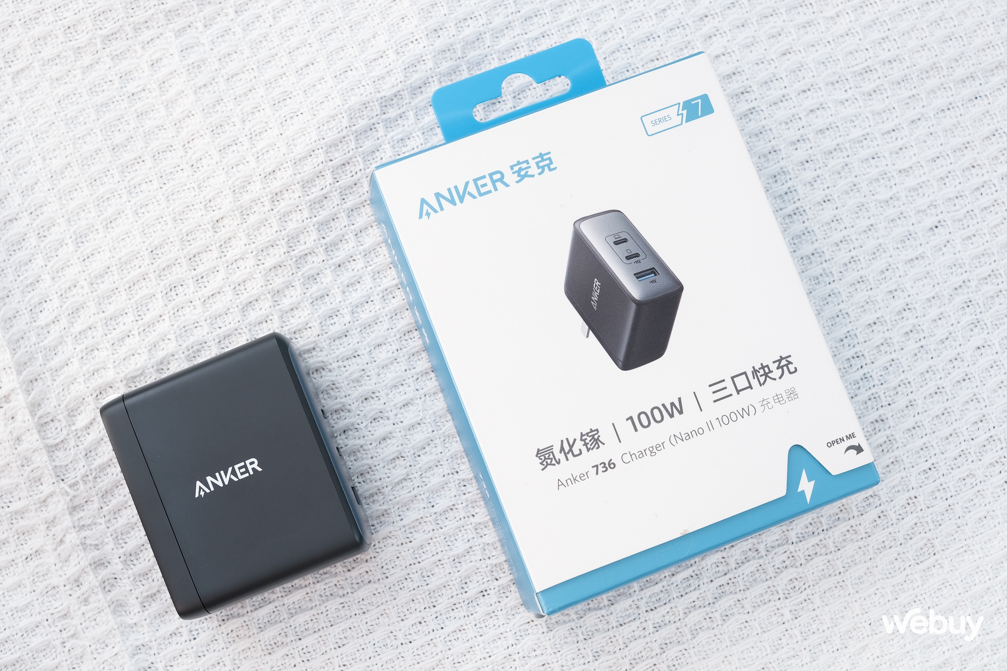 Củ sạc GaN công suất cao, thiết kế siêu nhỏ gọn tới từ Anker