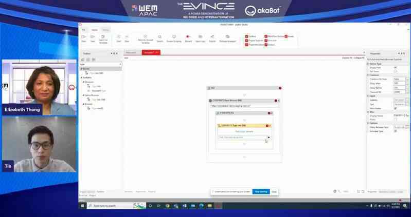 akaBot và WEM APAC trình diễn công nghệ kết hợp siêu tự động hóa Hyperautomation và No Code - Ảnh 2. akaBot và WEM APAC trình diễn công nghệ kết hợp siêu tự động hóa Hyperautomation và No Code - Ảnh 2.