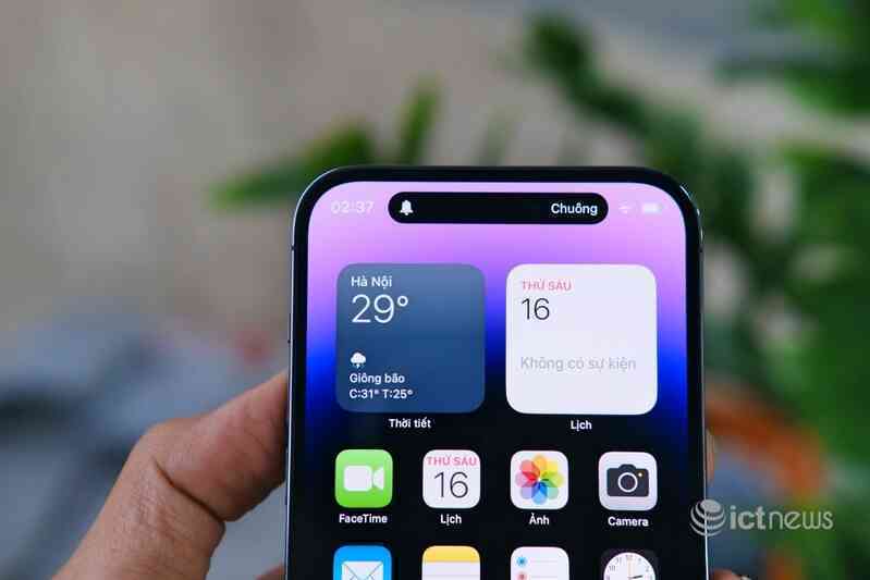 Dynamic Island có thể là điểm yếu vật lý của iPhone 14