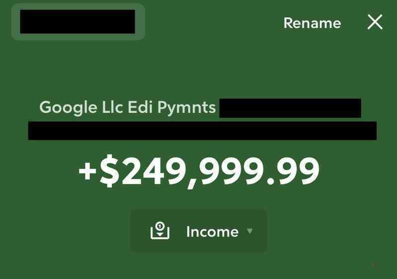 Google chuyển nhầm 1/4 triệu đô cho một blogger