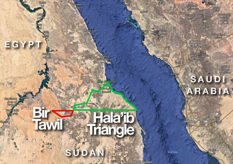 Bir Tawil: Mảnh đất không quốc gia nào muốn sở hữu, nhưng lại có tới 3 "quốc vương" - Ảnh 1. Bir Tawil: Mảnh đất không quốc gia nào muốn sở hữu, nhưng lại có tới 3 "quốc vương" - Ảnh 1.