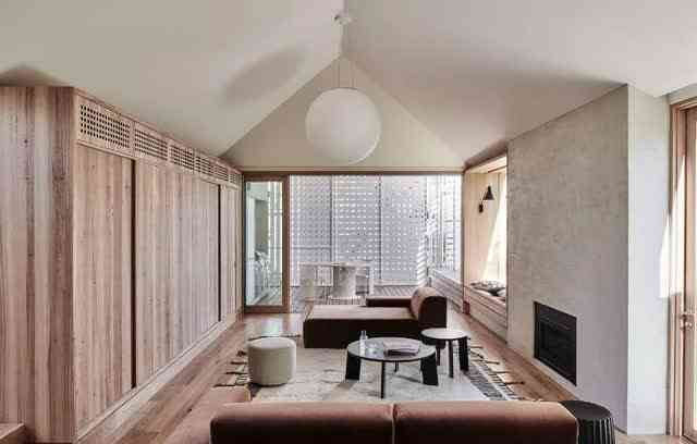Ngôi nhà trắng với thiết kế cửa như mang cá, không gian tinh tế, sang trọng, cực thoáng mát - Ảnh 8.