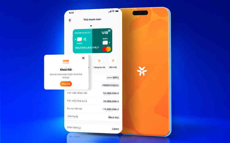 Quản lý và bảo mật thẻ an toàn với MyVIB 2.0 - ngân hàng hơn cả số