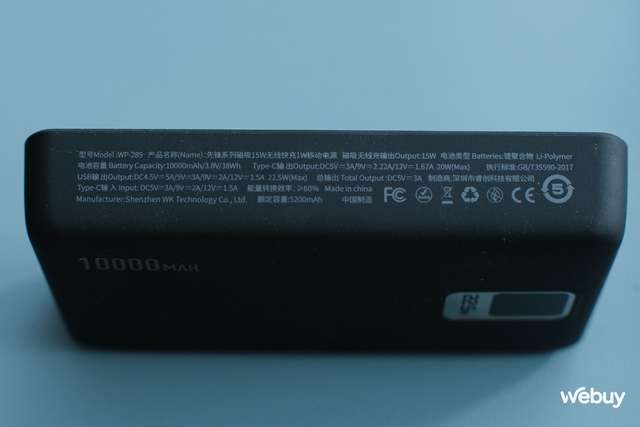 Pin dự phòng 10,000mAh hỗ trợ MagSafe giá rẻ cho iPhone - Ảnh 8. Pin dự phòng 10,000mAh hỗ trợ MagSafe giá rẻ cho iPhone - Ảnh 8.