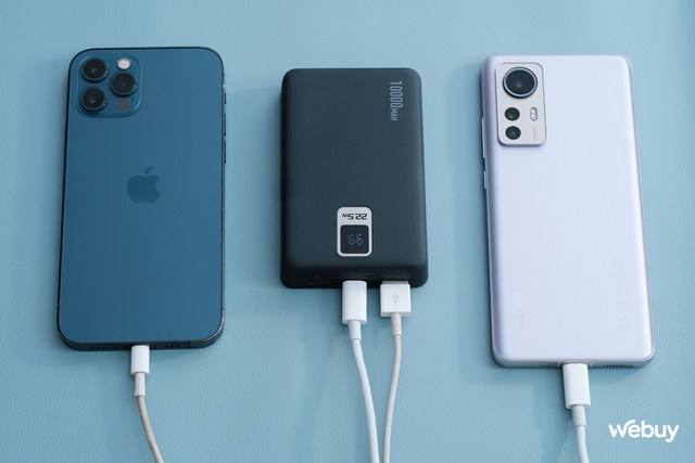 Pin dự phòng 10,000mAh hỗ trợ MagSafe giá rẻ cho iPhone - Ảnh 11. Pin dự phòng 10,000mAh hỗ trợ MagSafe giá rẻ cho iPhone - Ảnh 11.