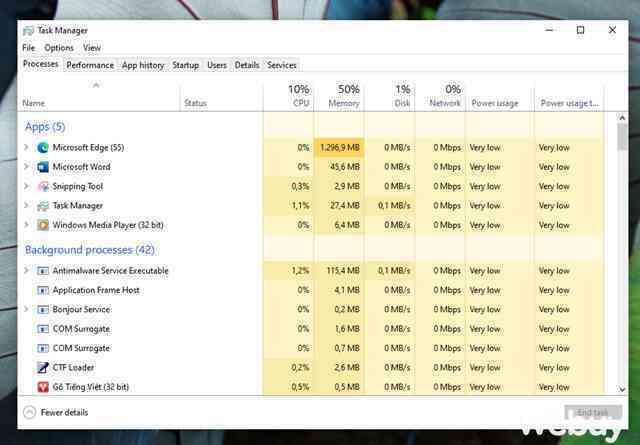 05 việc làm có thể đã vô tình làm gây chậm máy tính Windows 10 của bạn - Ảnh 4. 05 việc làm có thể đã vô tình làm gây chậm máy tính Windows 10 của bạn - Ảnh 4.