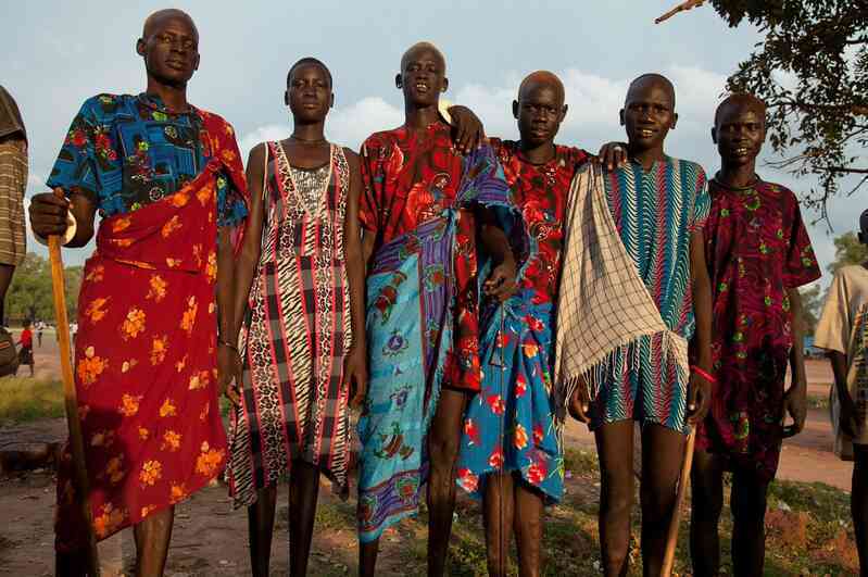 Bộ tộc Dinka của Nam Sudan: Những người cao nhất ở châu Phi