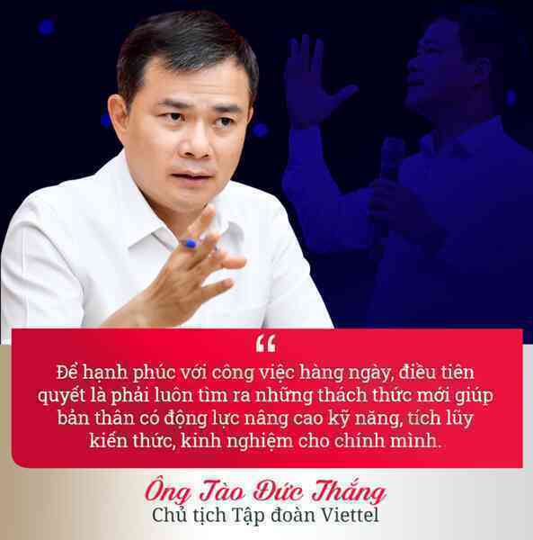 Chủ tịch Tập đoàn Viettel: Đừng chọn cách sống an nhàn khi còn trẻ