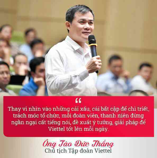 Chủ tịch Tập đoàn Viettel: Đừng chọn cách sống an nhàn khi còn trẻ