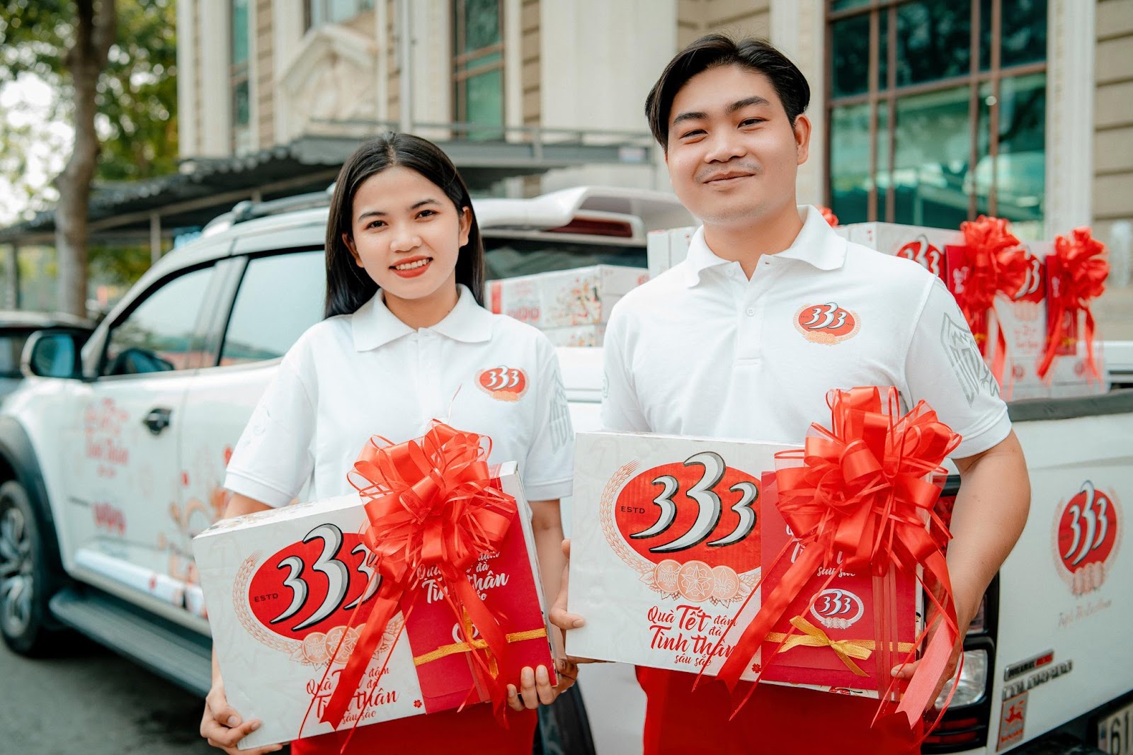Hành trình gửi trao yêu thương của bia 333 cùng món quà Tết đậm đà