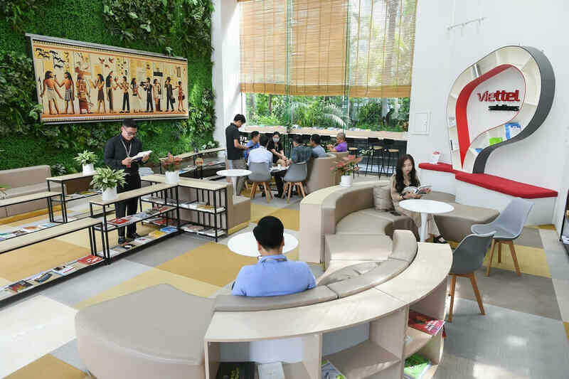 Những góc làm việc cực ‘chill’ ở Viettel Solutions - Ảnh 2.