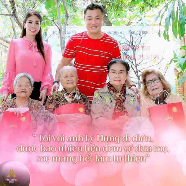 Lý Hương: "Tôi với anh Lý Hùng đi diễn, được bao nhiêu tiền đem về đưa mẹ, mẹ mang hết làm từ thiện"