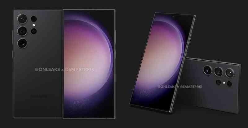 Rất khó để nhận ra sự khác biệt trên Galaxy S24 Ultra so với S23 Ultra ra mắt vào năm ngoái (Ảnh: OnLeaks).