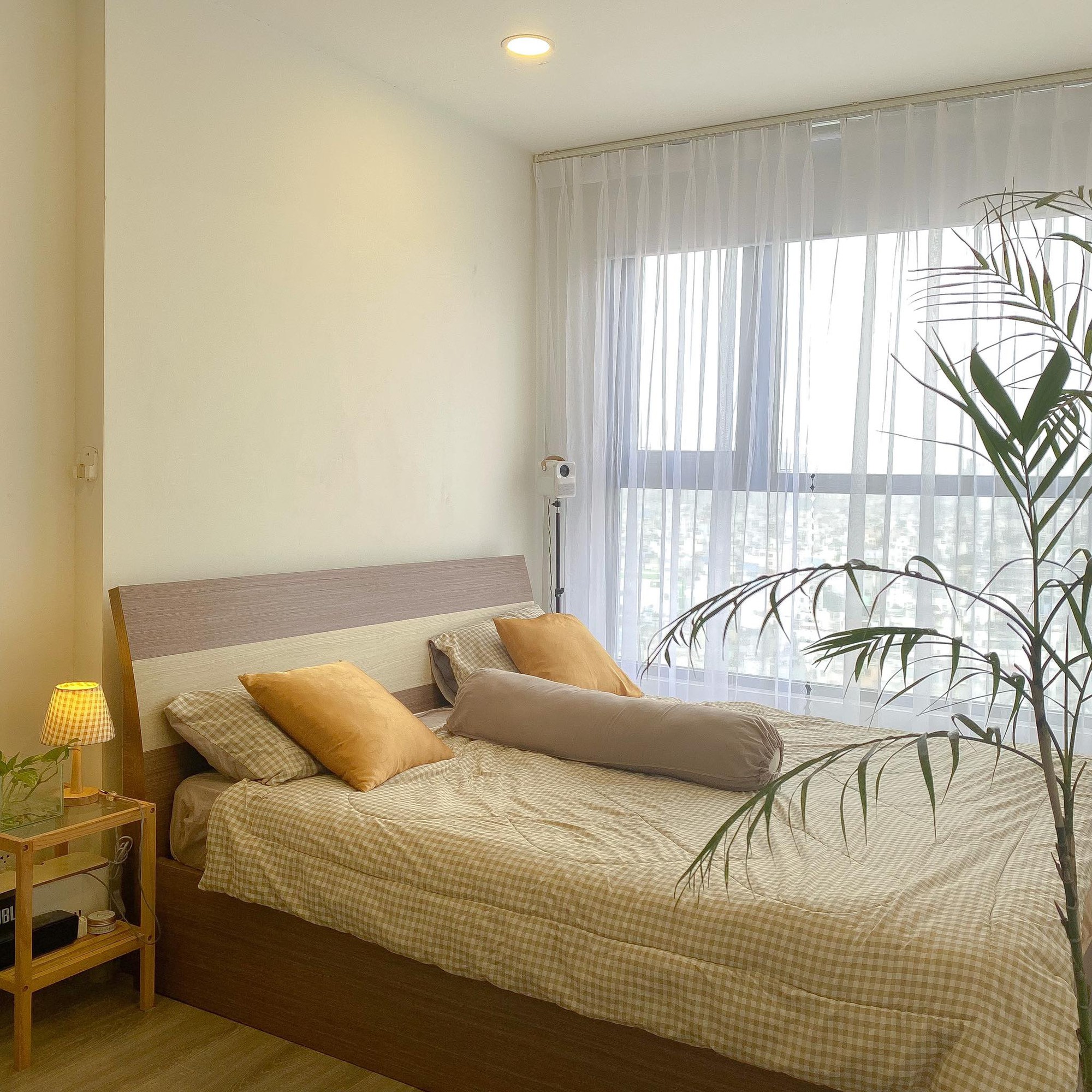 Thuê nhà của người thân, cô gái chi gần 30 triệu đồng để trang trí