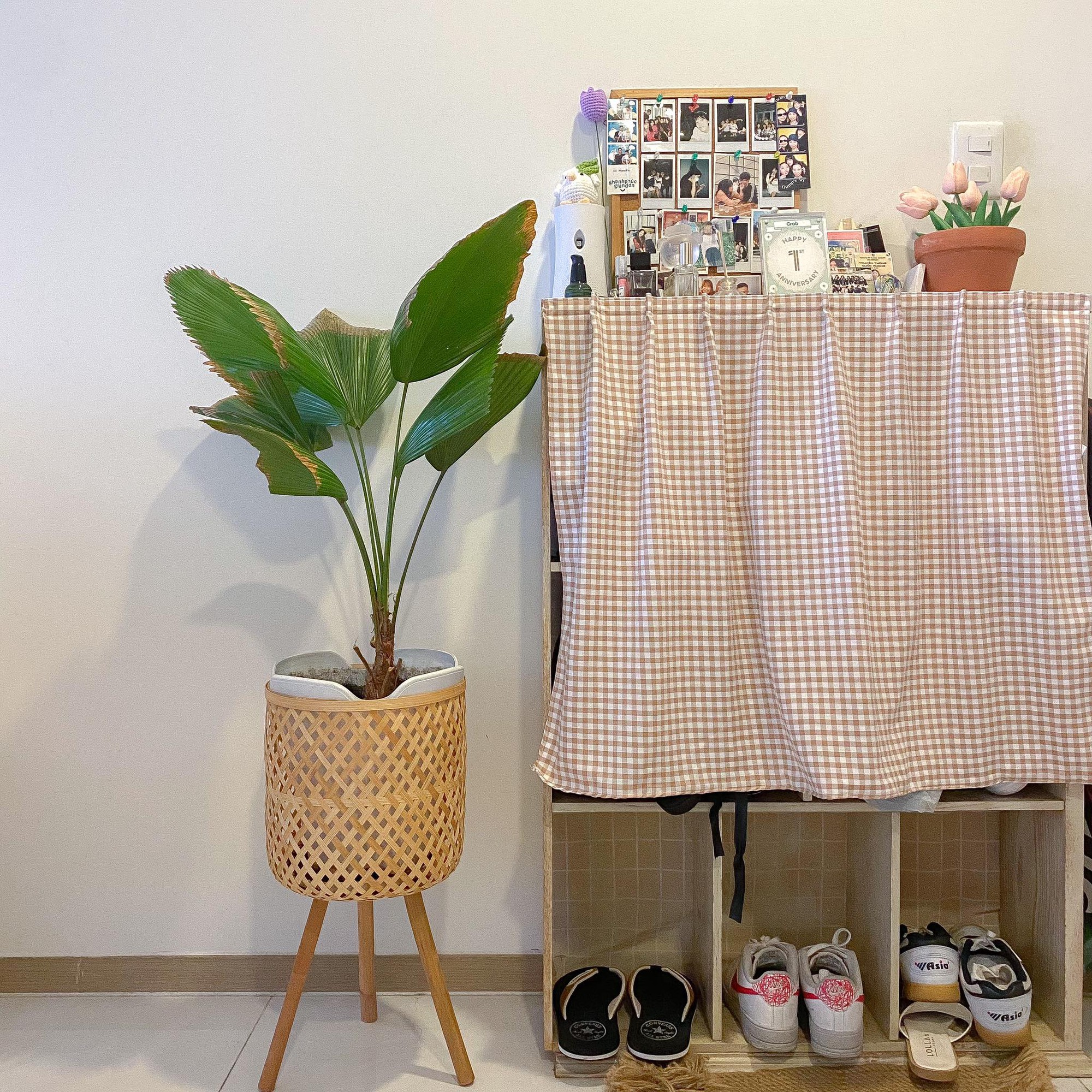 Thuê nhà của người thân, cô gái chi gần 30 triệu đồng để trang trí