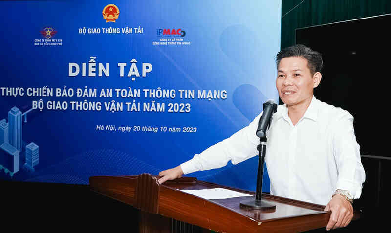 Diễn tập thực chiến bảo đảm an toàn thông tin mạng ở Bộ GTVT