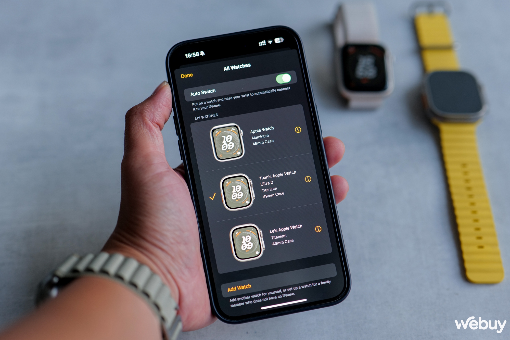 Mở hộp Apple Watch Ultra 2: Thiết kế không đổi, có tính năng "búng tay" thú vị, tìm iPhone cực chính xác, giá 22 triệu - Ảnh 17. Mở hộp Apple Watch Ultra 2: Thiết kế không đổi, có tính năng "búng tay" thú vị, tìm iPhone cực chính xác, giá 22 triệu - Ảnh 17.