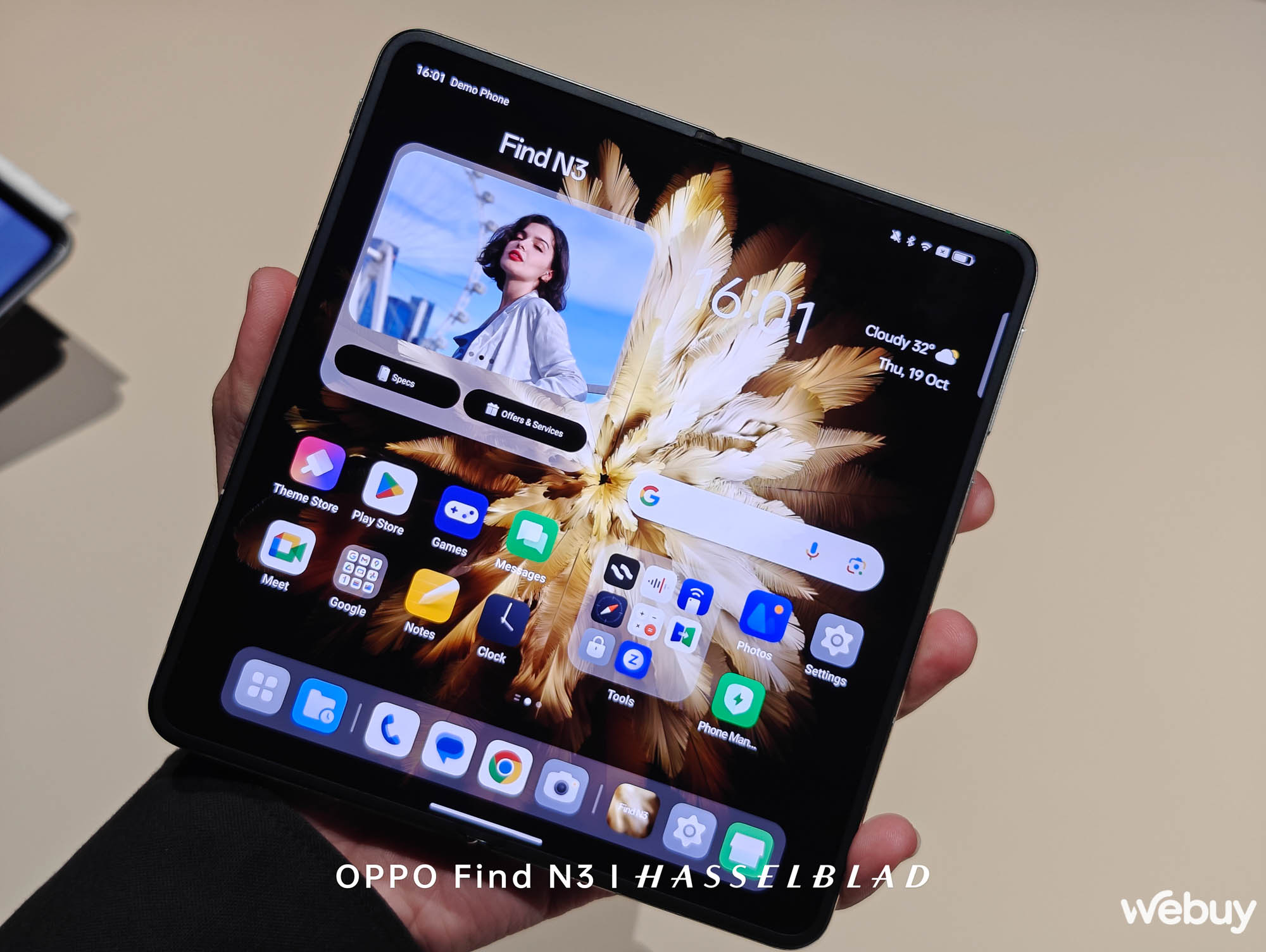 Trên tay OPPO Find N3, chụp bởi OPPO Find N3: Cuối cùng, Samsung đã có đối thủ xứng tầm - Ảnh 11. Trên tay OPPO Find N3, chụp bởi OPPO Find N3: Cuối cùng, Samsung đã có đối thủ xứng tầm - Ảnh 11.