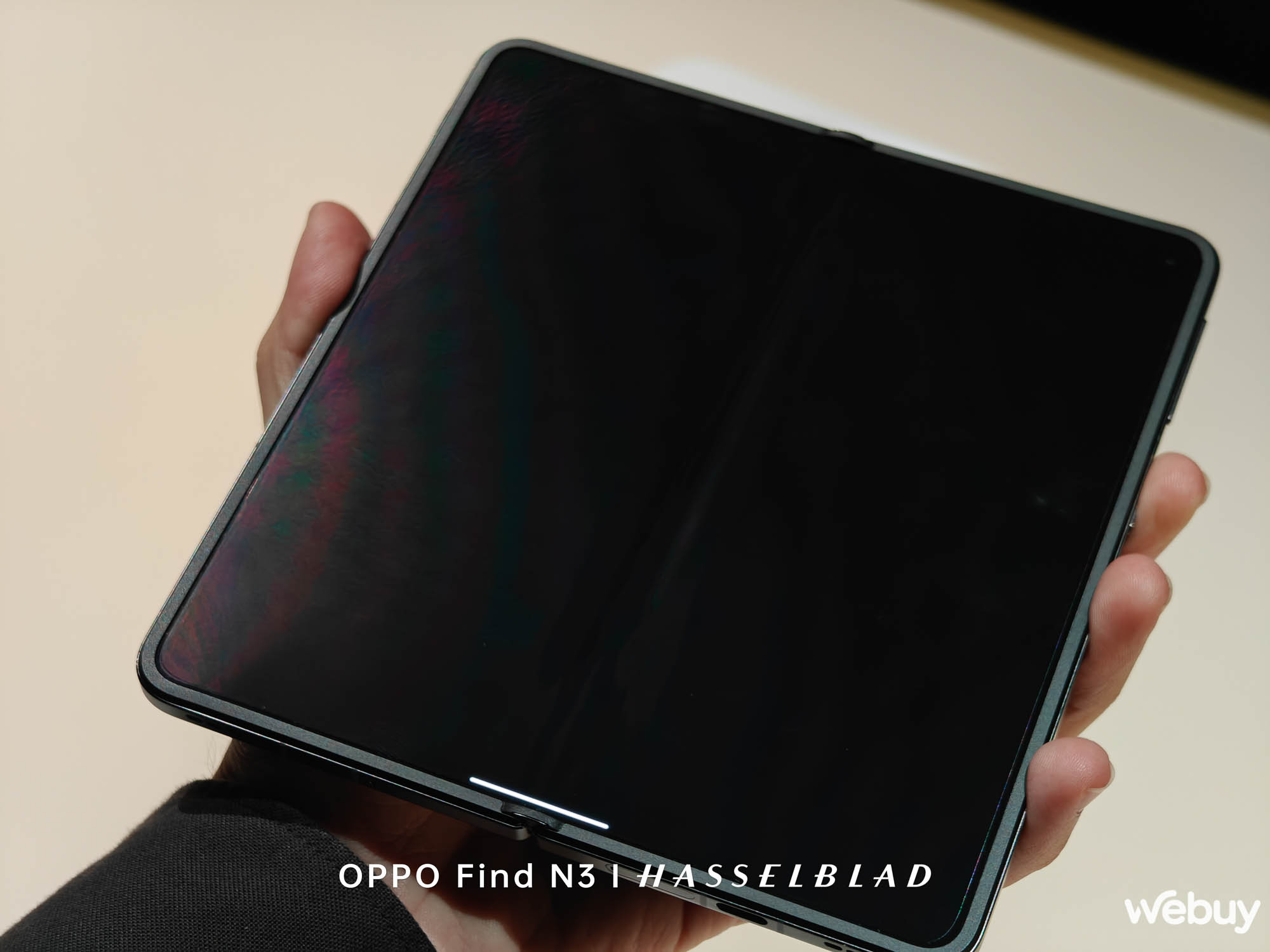 Trên tay OPPO Find N3, chụp bởi OPPO Find N3: Cuối cùng, Samsung đã có đối thủ xứng tầm - Ảnh 12. Trên tay OPPO Find N3, chụp bởi OPPO Find N3: Cuối cùng, Samsung đã có đối thủ xứng tầm - Ảnh 12.