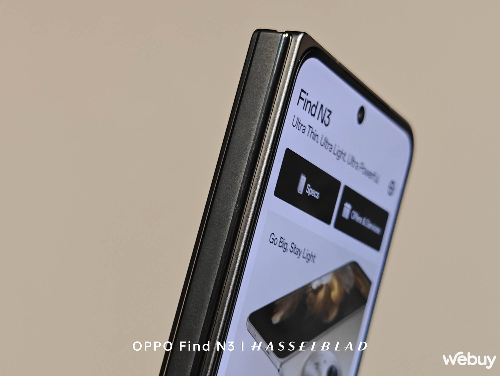Trên tay OPPO Find N3, chụp bởi OPPO Find N3: Cuối cùng, Samsung đã có đối thủ xứng tầm - Ảnh 9. Trên tay OPPO Find N3, chụp bởi OPPO Find N3: Cuối cùng, Samsung đã có đối thủ xứng tầm - Ảnh 9.